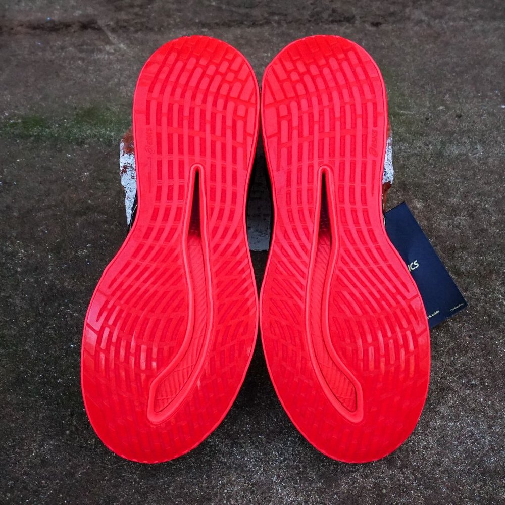 ASICS Women's MetaRide - Running shoes Black Red - Picture 8 of 10